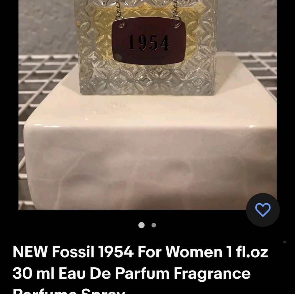 Fossil 1954 Perfume 1.7oz New Rare